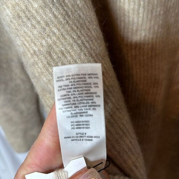 Babaton Merino Wool Blend Sweater Mini Dress. Size XS. - Picture 11 of 11